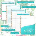 Monthly and Weekly Teacher Planner Lesson Plan Book